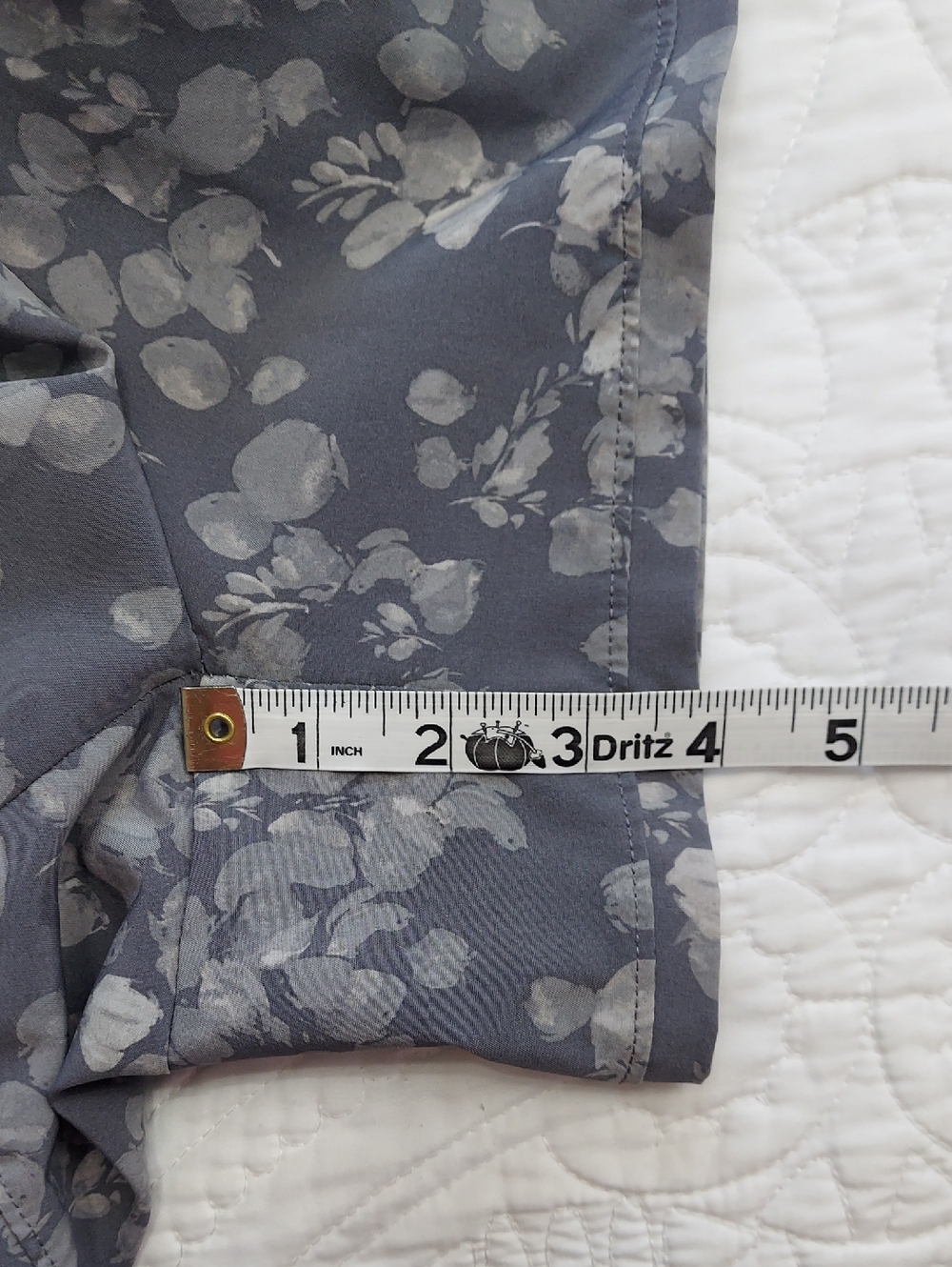 Maurices Women’s Athletic Running Floral Print Shorts In Gray, Size XL, Like New - Picture 10 of 10